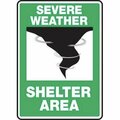 Accuform SAFETY SIGN TORNADO SHELTER GRAPHIC MFEX521XP MFEX521XP